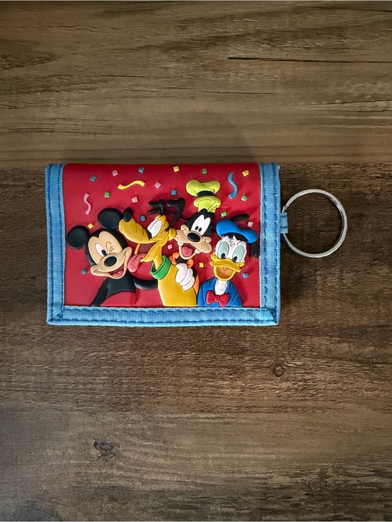 Disney Handbags - Vintage Disney Travel Key-Chain Wallet